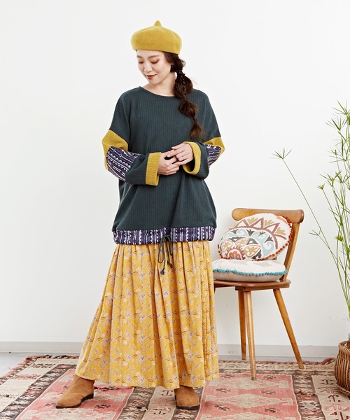 【チャイハネ】ネイリアパッチワークトップス（その他トップス）｜チャイハネ（チャイハネ）