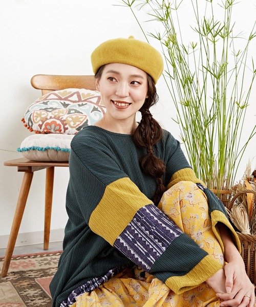 【チャイハネ】ネイリアパッチワークトップス（その他トップス）｜チャイハネ（チャイハネ）