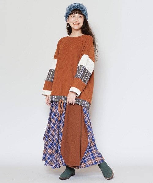 【チャイハネ】ネイリアパッチワークトップス（その他トップス）｜チャイハネ（チャイハネ）