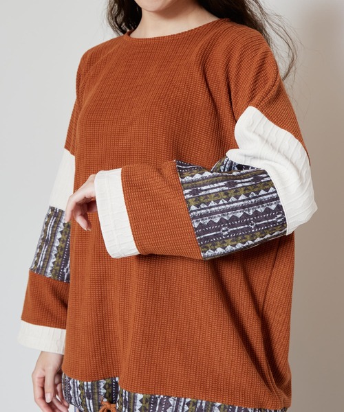 【チャイハネ】ネイリアパッチワークトップス（その他トップス）｜チャイハネ（チャイハネ）