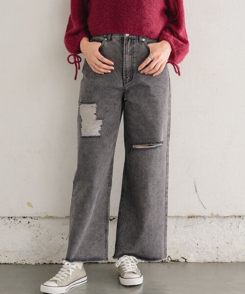 RETRO GIRL(レトロガール)の「アソートストレートデニムPT(デニムパンツ・レディース・ブルー系その他/ブラック系その他/ダークブルー/ブルー系その他5・FREE)」の9枚目の写真