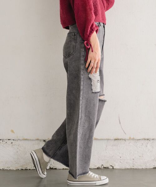 RETRO GIRL(レトロガール)の「アソートストレートデニムPT(デニムパンツ・レディース・ブルー系その他/ブラック系その他/ダークブルー/ブルー系その他5・FREE)」の10枚目の写真