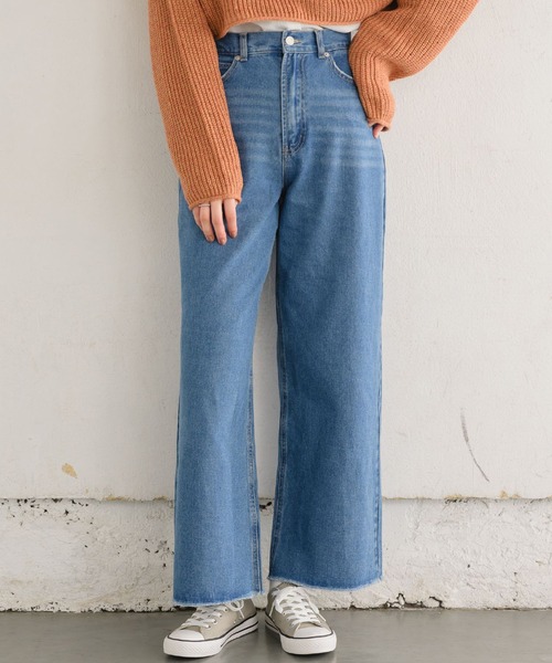 RETRO GIRL(レトロガール)の「アソートストレートデニムPT(デニムパンツ・レディース・ブルー系その他/ブラック系その他/ダークブルー/ブルー系その他5・FREE)」の4枚目の写真