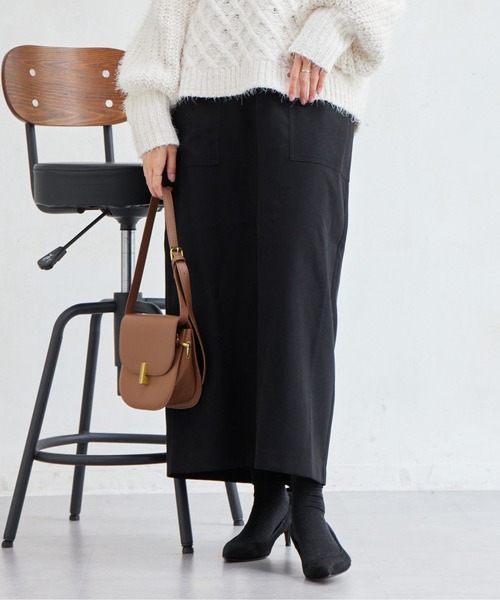 Chez toi（シェトワ）の「マットコーデュロイナロースカート（スカート・レディース・ブラック/キャメル/アイボリー・FREE）」の18枚目の写真