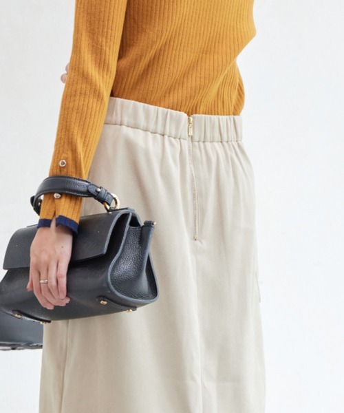 Chez toi（シェトワ）の「マットコーデュロイナロースカート（スカート・レディース・ブラック/キャメル/アイボリー・FREE）」の4枚目の写真