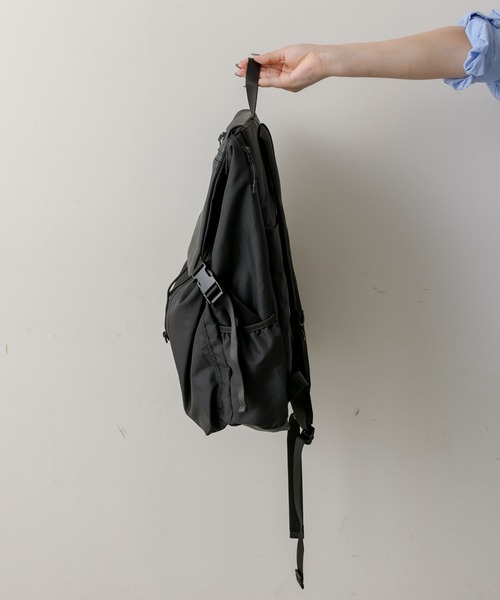 BURLAP OUTFITTER×ear】撥水レザーコンビライトリュック（バック