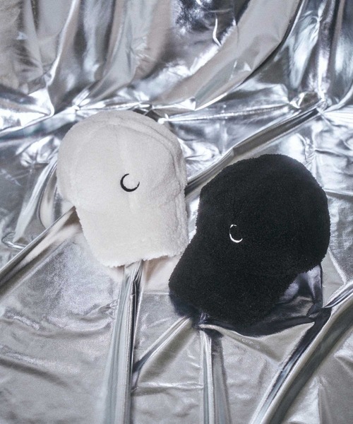 ANDGEEBEE（アンジービー）の「UNISEX ムーンボアキャップ（キャップ・レディース・ホワイト/ブラック・FREE）」の19枚目の写真