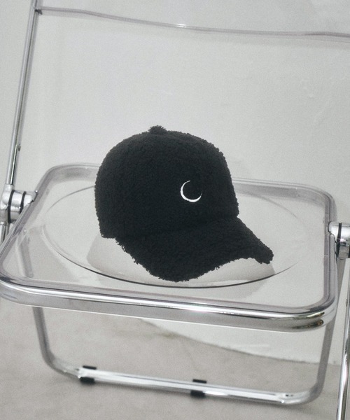 ANDGEEBEE（アンジービー）の「UNISEX ムーンボアキャップ（キャップ・レディース・ホワイト/ブラック・FREE）」の14枚目の写真