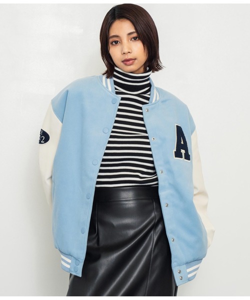 ANAP(アナップ)の「フィンガーホールタートルネックリブニットトップス(ニット/セーター・レディース・オフホワイト/グレー/ホワイト×ブラック/ブラック系その他/レッド/ブラック/ブラック×ホワイト/ベージュ・FREE)」の17枚目の写真