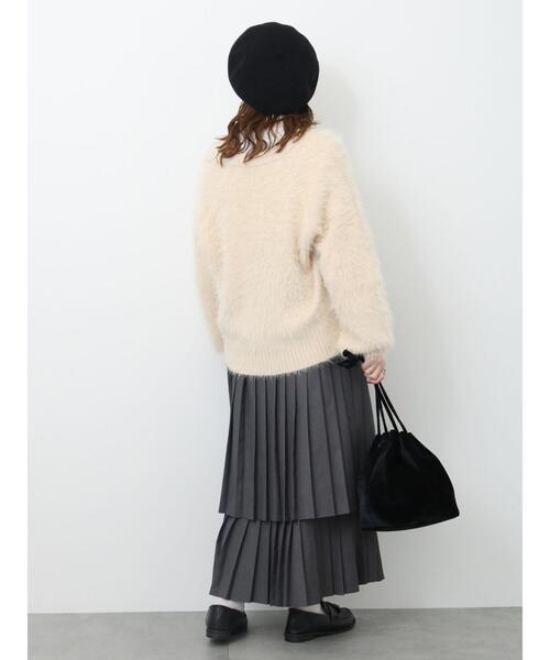 ehka sopo（エヘカソポ）の「ティアードプリーツスカート（スカート