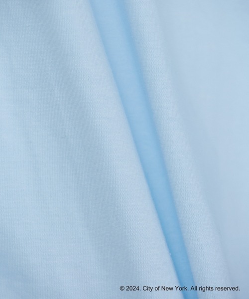 INED（イネド）の「NYCスクエアロゴTシャツ《GOOD ROCK SPEED》（Tシャツ/カットソー・レディース・サックスブルー/オフホワイト・9号）」の16枚目の写真