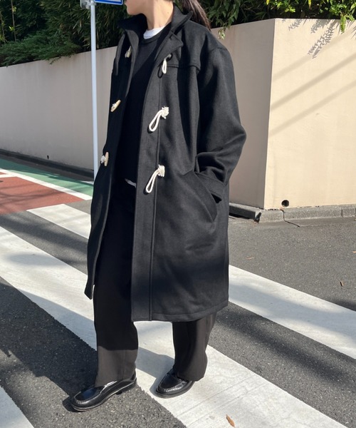 BROKEN BASE（ブロークンベース）の「ウール混ダッフルコート