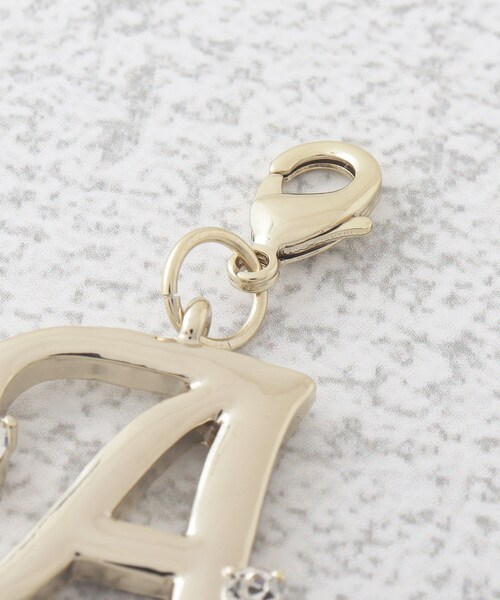 SHOO・LA・RUE(シューラルー)の「◆【イニシャル】ファスナーチャーム(チャーム・レディース・ゴールド系/ゴールド系2/ゴールド系4/ゴールド系1/ゴールド系3/ゴールド系5・00)」の9枚目の写真