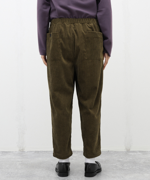 STILL BY HAND（スティルバイハンド）の「【STILL BY HAND / スティルバイハンド】 コーデュロイイージーPT（スラックス・メンズ・ブラック/カーキ・44/46）」の8枚目の写真