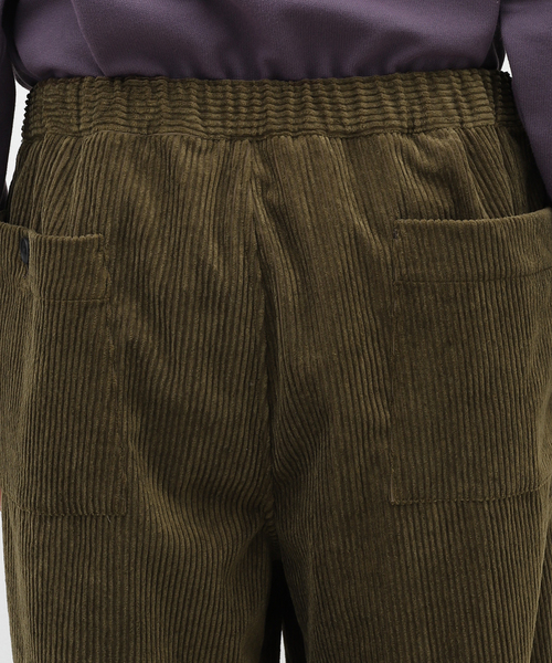 STILL BY HAND（スティルバイハンド）の「【STILL BY HAND / スティルバイハンド】 コーデュロイイージーPT（スラックス・メンズ・ブラック/カーキ・44/46）」の10枚目の写真