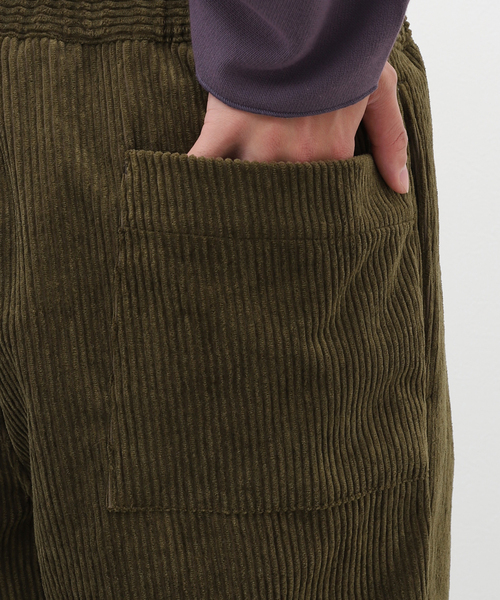 STILL BY HAND（スティルバイハンド）の「【STILL BY HAND / スティルバイハンド】 コーデュロイイージーPT（スラックス・メンズ・ブラック/カーキ・44/46）」の11枚目の写真