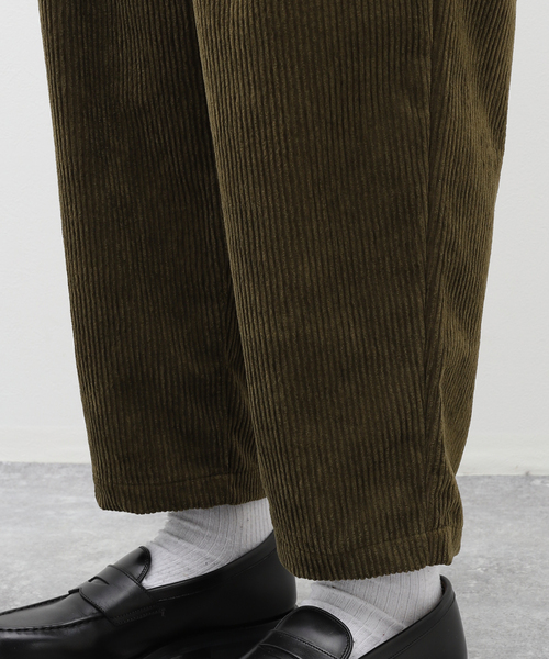 STILL BY HAND（スティルバイハンド）の「【STILL BY HAND / スティルバイハンド】 コーデュロイイージーPT（スラックス・メンズ・ブラック/カーキ・44/46）」の13枚目の写真