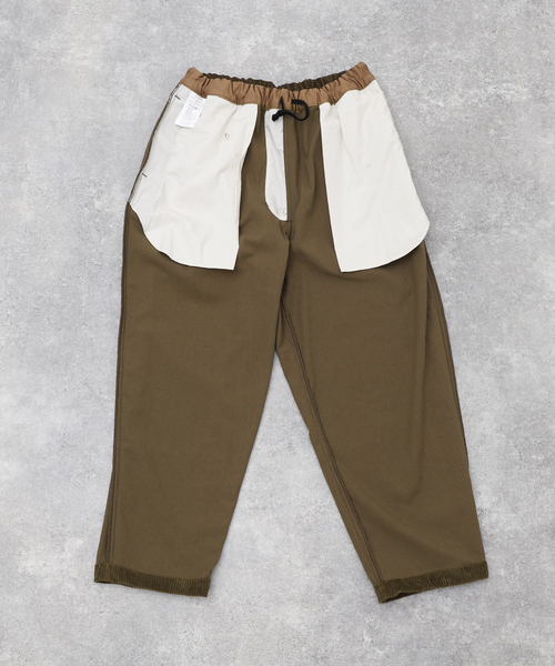 STILL BY HAND（スティルバイハンド）の「【STILL BY HAND / スティルバイハンド】 コーデュロイイージーPT（スラックス・メンズ・ブラック/カーキ・44/46）」の14枚目の写真