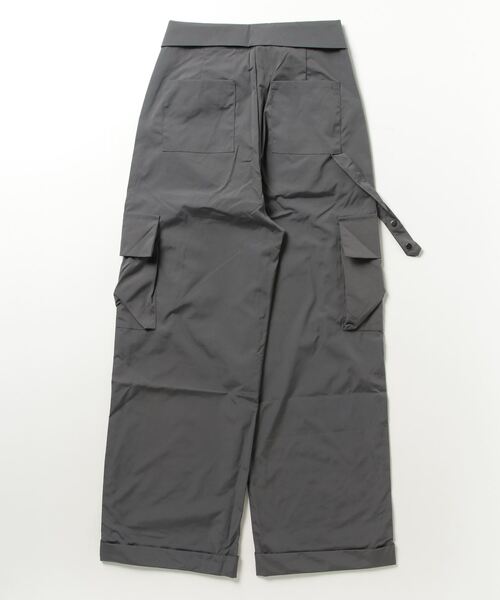 gossip!ロサンゼルス(ゴシップロサンゼルス)の「カジュアルハイウエストパンツ ヴィンテージストレートパンツ カジュアルワークパンツ 日常&シンプル Y2K(カーゴパンツ・レディース・グレー/ブラック/ライトベージュ/ネイビー・M/S)」の14枚目の写真