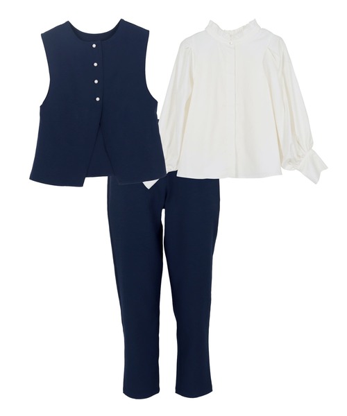 エムプルミエ　セットアップ　3点セット セール】[ セレモニー ] [ 低身長向けサイズ ] 3点セット