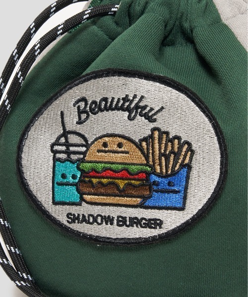 Design Tshirts Store graniph（デザイン　ティーシャツ　ストア　グラニフ）の「FRUIT OF THE LOOM× graniph BURGER BAG（ハンドバッグ・メンズ・グリーン・FREE）」の5枚目の写真