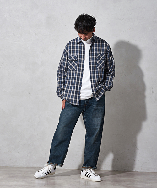 Levi's(リーバイス)の「【LEVI’S(R)/リーバイス(R)】別注 501(R) Selvedge INDIGO L26(デニムパンツ・メンズ・ネイビー・44/40)」の3枚目の写真