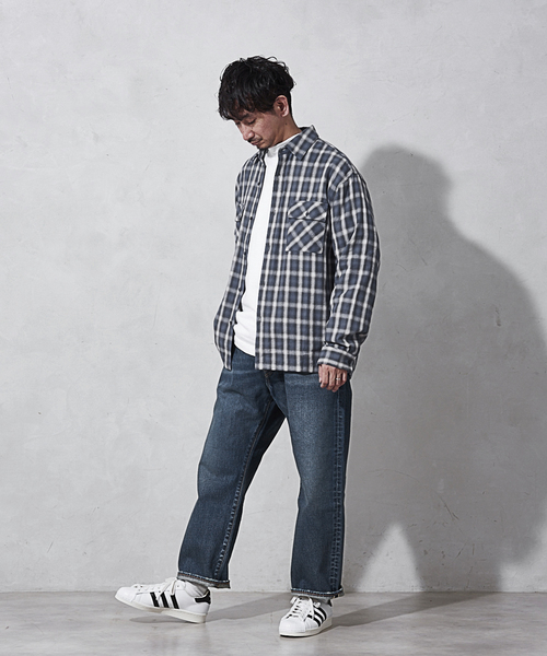 Levi's(リーバイス)の「【LEVI’S(R)/リーバイス(R)】別注 501(R) Selvedge INDIGO L26(デニムパンツ・メンズ・ネイビー・44/40)」の4枚目の写真