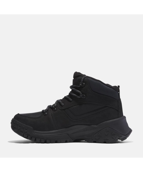 Timberland（ティンバーランド）の「メンズ モーション スクランブル ミッド レースアップ ウォータープルーフ ブーツ - ブラック（スニーカー・メンズ・ブラック・29.0cm/28.5cm/28.0cm/27.5cm/27.0cm/26.5cm/26.0cm/25.5cm/30.0cm）」の11枚目の写真