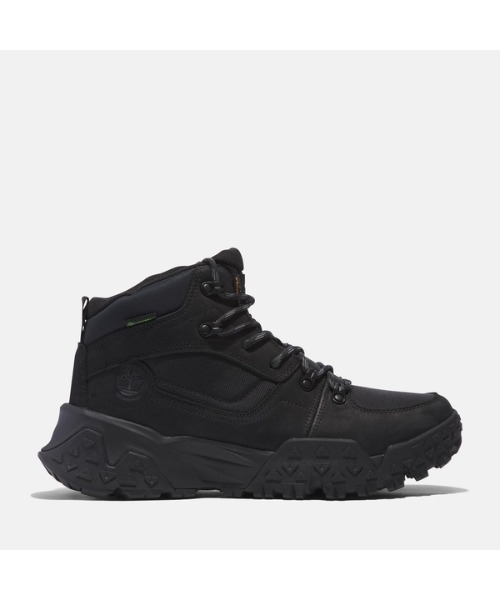 Timberland（ティンバーランド）の「メンズ モーション スクランブル ミッド レースアップ ウォータープルーフ ブーツ - ブラック（スニーカー・メンズ・ブラック・29.0cm/28.5cm/28.0cm/27.5cm/27.0cm/26.5cm/26.0cm/25.5cm/30.0cm）」の7枚目の写真
