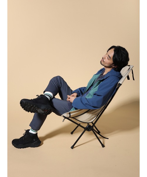 Timberland（ティンバーランド）の「メンズ モーション スクランブル ミッド レースアップ ウォータープルーフ ブーツ - ブラック（スニーカー・メンズ・ブラック・29.0cm/28.5cm/28.0cm/27.5cm/27.0cm/26.5cm/26.0cm/25.5cm/30.0cm）」の6枚目の写真