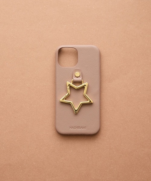 HASHIBAMI（ハシバミ）の「【HASHIBAMI】ビッグスターiPhoneケース ※iPhone15pro 用（スマホケース/カバー・レディース・グレー/ブラック/レモンイエロー/アクア/ふじ色系/ライトオレンジ系/ローズ系・FREE）」の6枚目の写真