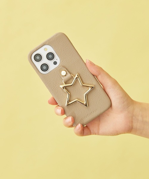 HASHIBAMI（ハシバミ）の「【HASHIBAMI】ビッグスターiPhoneケース ※iPhone15pro 用（スマホケース/カバー・レディース・グレー/ブラック/レモンイエロー/アクア/ふじ色系/ライトオレンジ系/ローズ系・FREE）」の15枚目の写真