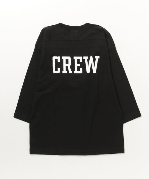 HARVARD(ハーバード)の「HARVARD フットボールTee(Tシャツ/カットソー・メンズ・ブラック/ホワイト・XL/L/M)」の3枚目の写真