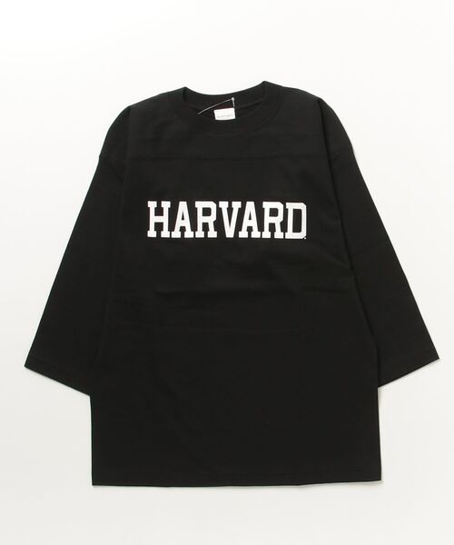 HARVARD(ハーバード)の「HARVARD フットボールTee(Tシャツ/カットソー・メンズ・ブラック/ホワイト・XL/L/M)」の17枚目の写真