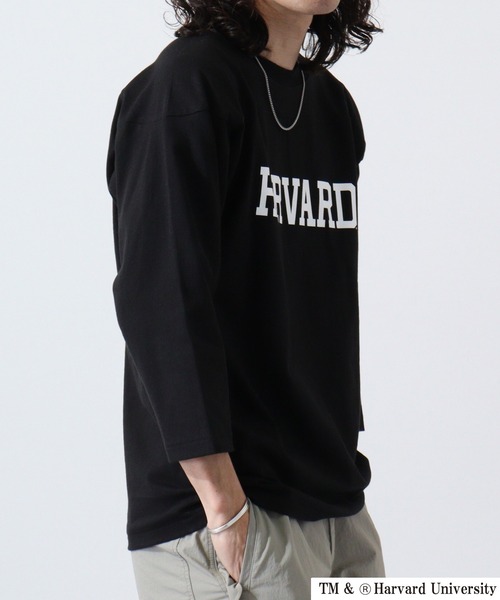 HARVARD(ハーバード)の「HARVARD フットボールTee(Tシャツ/カットソー・メンズ・ブラック/ホワイト・XL/L/M)」の13枚目の写真