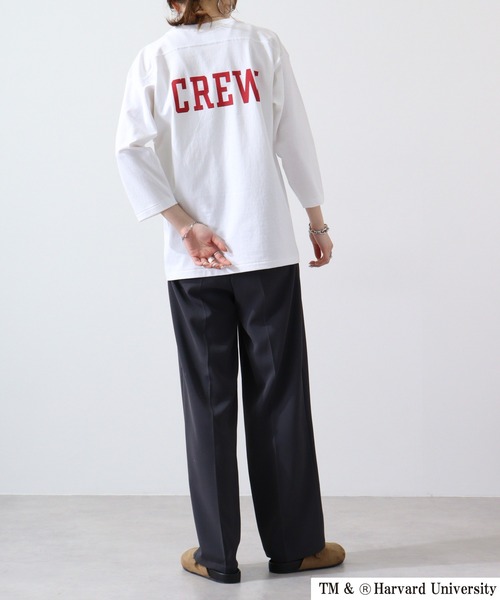 HARVARD(ハーバード)の「HARVARD フットボールTee(Tシャツ/カットソー・メンズ・ブラック/ホワイト・XL/L/M)」の10枚目の写真