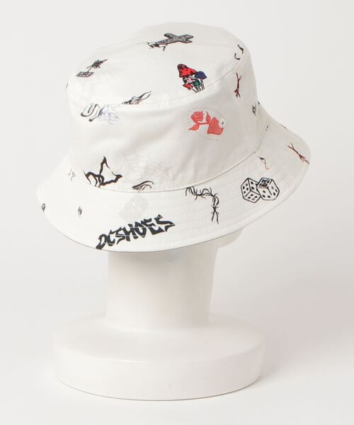 DC(ディーシー)の「DC SHOES DEEP END BUCKET / ディーシー シューズ ディープエンド バケット(ハット・メンズ・ブラック・S/M/L/XL)」の2枚目の写真