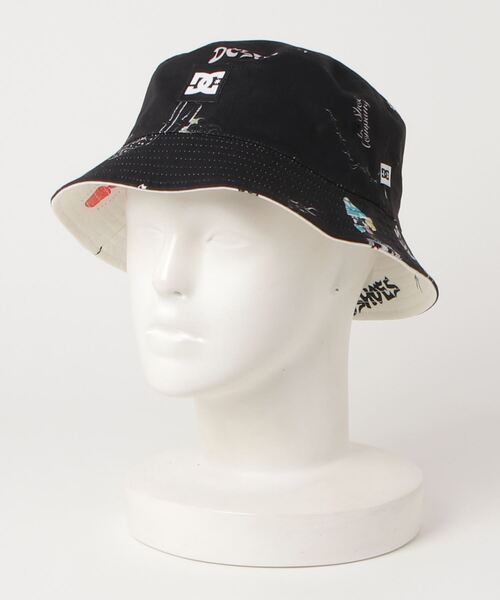 DC(ディーシー)の「DC SHOES DEEP END BUCKET / ディーシー シューズ ディープエンド バケット(ハット・メンズ・ブラック・S/M/L/XL)」の3枚目の写真