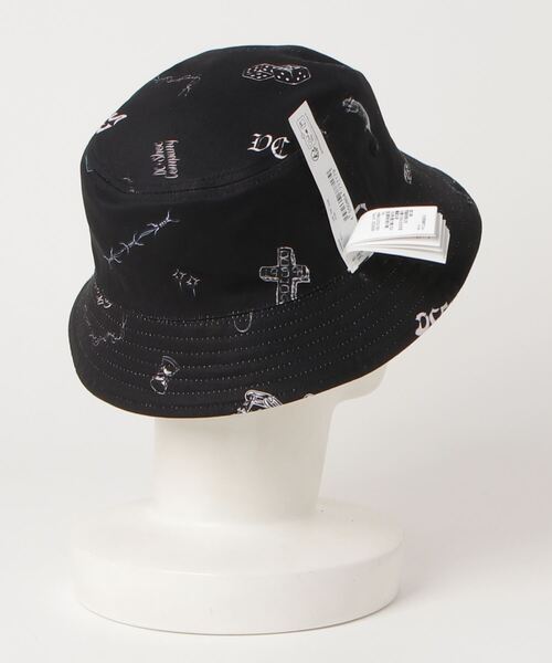DC(ディーシー)の「DC SHOES DEEP END BUCKET / ディーシー シューズ ディープエンド バケット(ハット・メンズ・ブラック・S/M/L/XL)」の4枚目の写真
