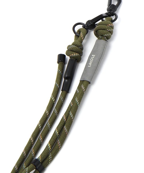 ★LAKOLE★ マルチスマートフォンストラップ　 グリーン　スマホショルダー 2WAYマルチスマホストラップ / 105353（スマホグッズ）｜LAKOLE