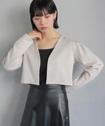【cheriella】WEB限定タックパフスリーブジャケット WEB LIMITED TUCK PUFF SLEEVE JACKET