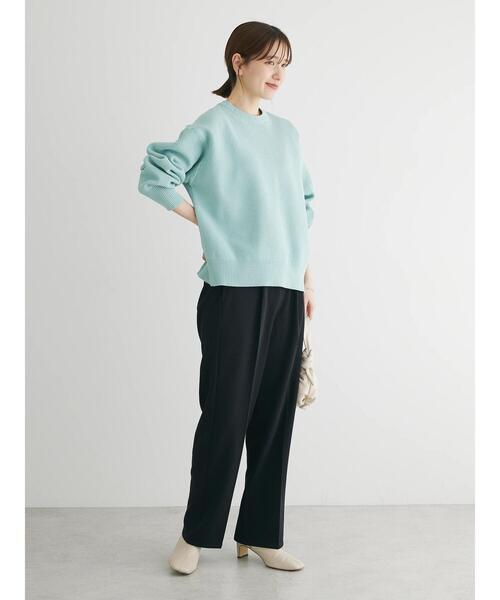 Green Parks(グリーンパークス)の「2way パール釦ニットプルオーバー(ニット/セーター・レディース・ダークネイビー/ベージュ/アイボリー/サックスブルー・FREE)」の20枚目の写真