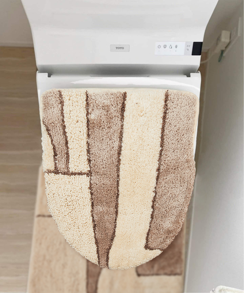 journal standard Furniture （ジャーナルスタンダードファニチャー）の「MARSE TOILET COVER マルセ トイレカバー（ランドリーグッズ・レディース・ベージュ・FREE）」の5枚目の写真