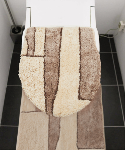 journal standard Furniture （ジャーナルスタンダードファニチャー）の「MARSE TOILET COVER マルセ トイレカバー（ランドリーグッズ・レディース・ベージュ・FREE）」の3枚目の写真