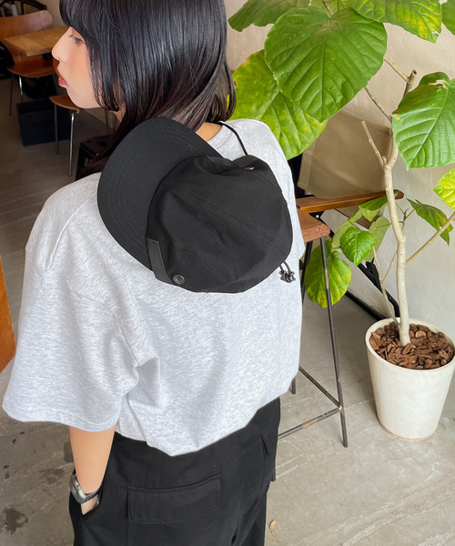 Chillfar（チルファー）の「紐付きキャップ（キャップ・レディース・ネイビー/ベージュ/ブラック/カーキ・FREE）」の11枚目の写真