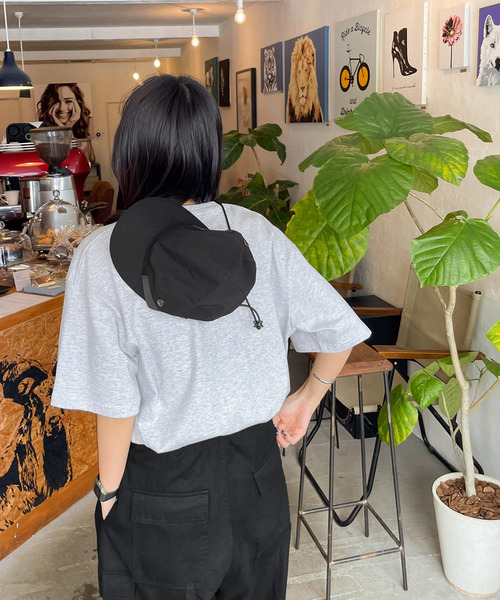 Chillfar（チルファー）の「紐付きキャップ（キャップ・レディース・ネイビー/ベージュ/ブラック/カーキ・FREE）」の12枚目の写真