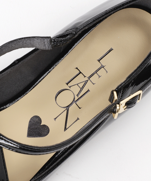 LE TALON(ルタロン)の「ポインテッドクロスハートストラップフラット(その他シューズ・レディース・アイボリー/ブラックミックス・22.5cm/23cm/23.5cm/24cm/25cm/22cm/24.5cm)」の14枚目の写真