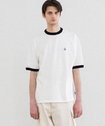 EMBREM RINGER S/S TEE / 半袖リンガーTシャツ