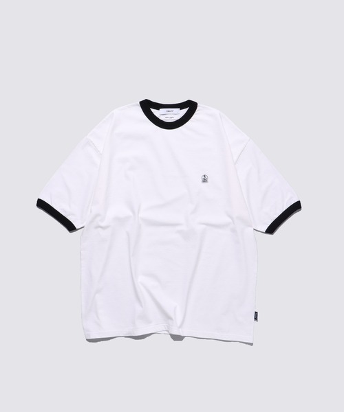 FIDELITY(フィデリティ)の「EMBREM RINGER S/S TEE / 半袖リンガーTシャツ(Tシャツ/カットソー・メンズ・グレー/オフホワイト/ブラック・LARGE/MEDIUM/X-LARGE)」の9枚目の写真