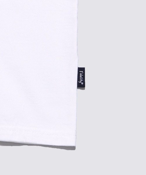 FIDELITY(フィデリティ)の「EMBREM RINGER S/S TEE / 半袖リンガーTシャツ(Tシャツ/カットソー・メンズ・グレー/オフホワイト/ブラック・LARGE/MEDIUM/X-LARGE)」の12枚目の写真
